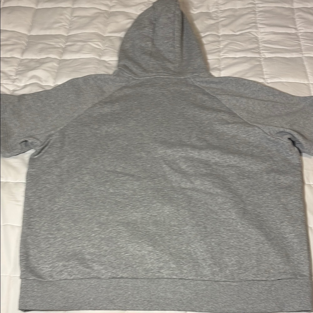 Under Armour Fleece Cotton-Blend ColdGear Short Sleeve Hoodie Sweatshirt - Picture 9 of 9